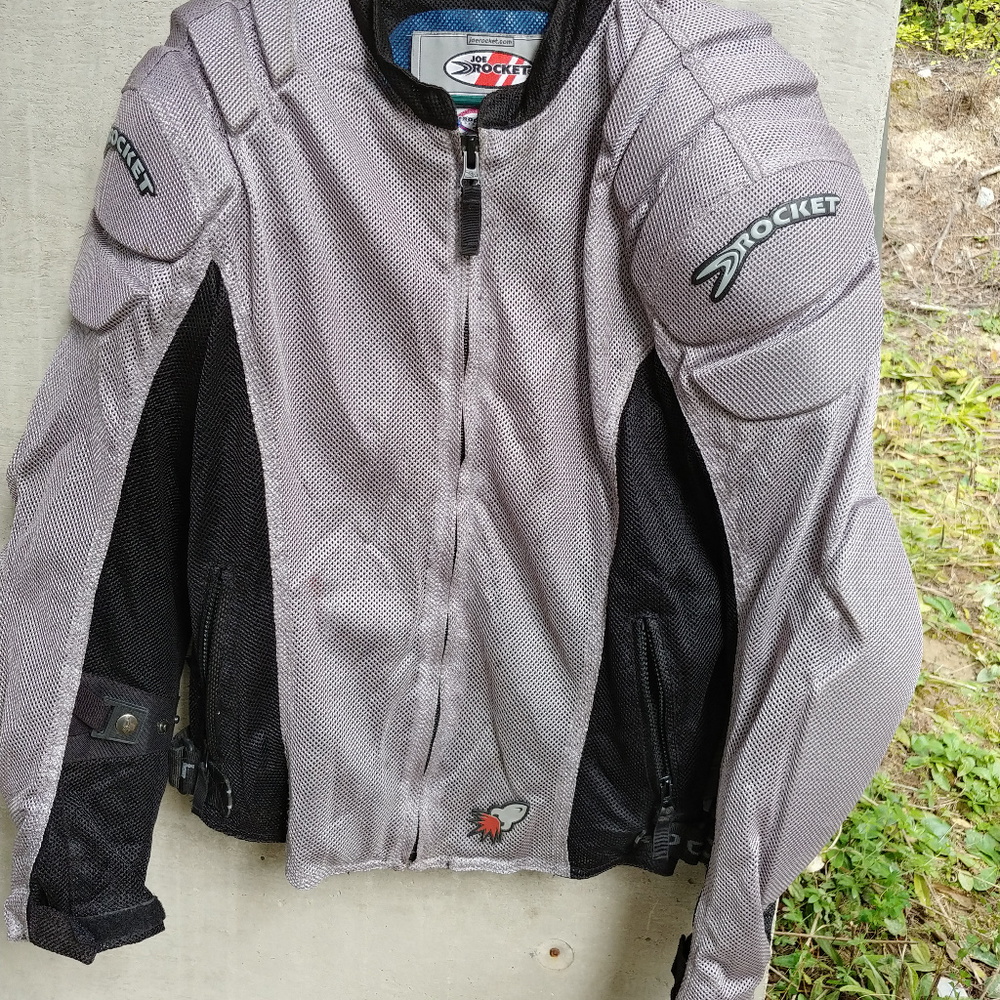 Joe Rocket mesh armored motorcycle jacket large